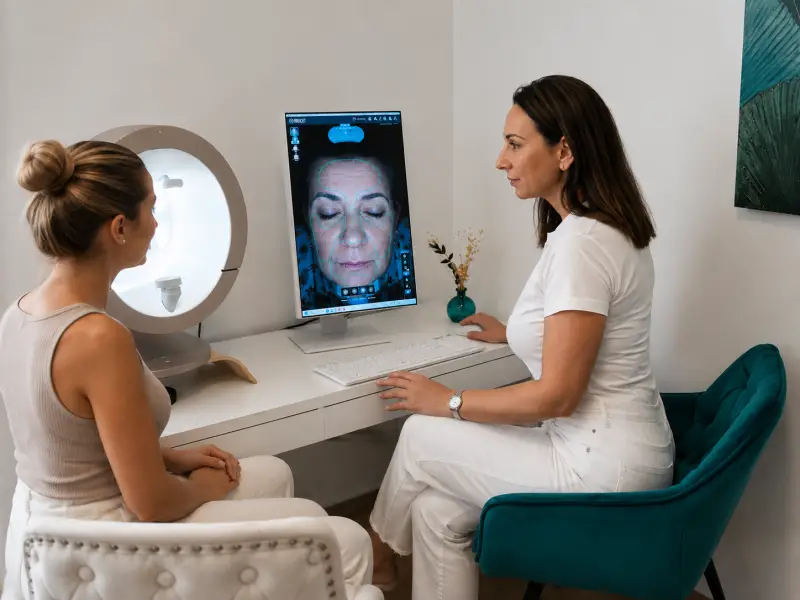 Meicet Pro AI arcdiagnosztika Meicet Pro AI arcdiagnosztika